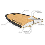 Venon Surfboard 6.4 Fat Pickle Bamboo